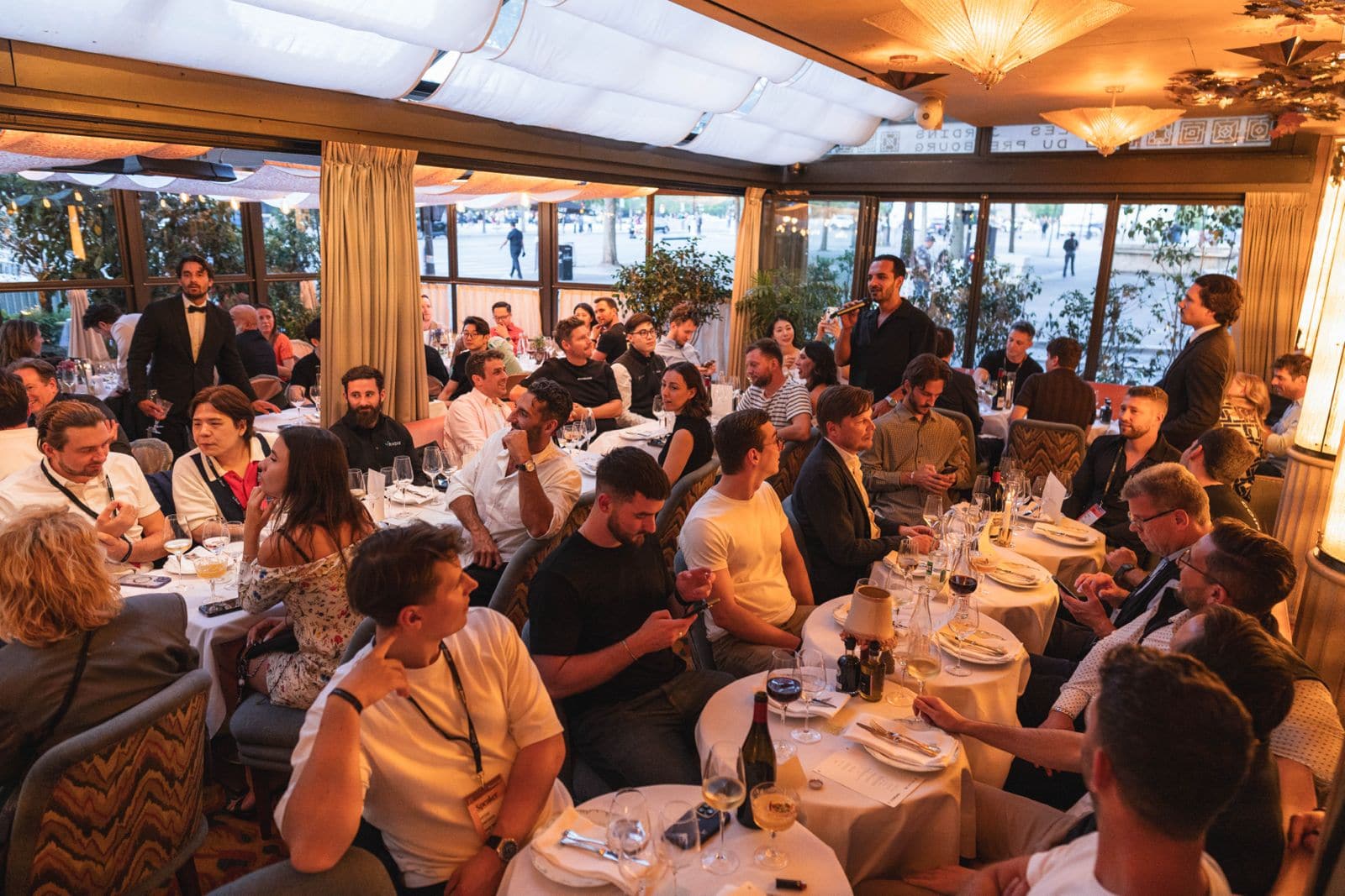 The speaker dinner