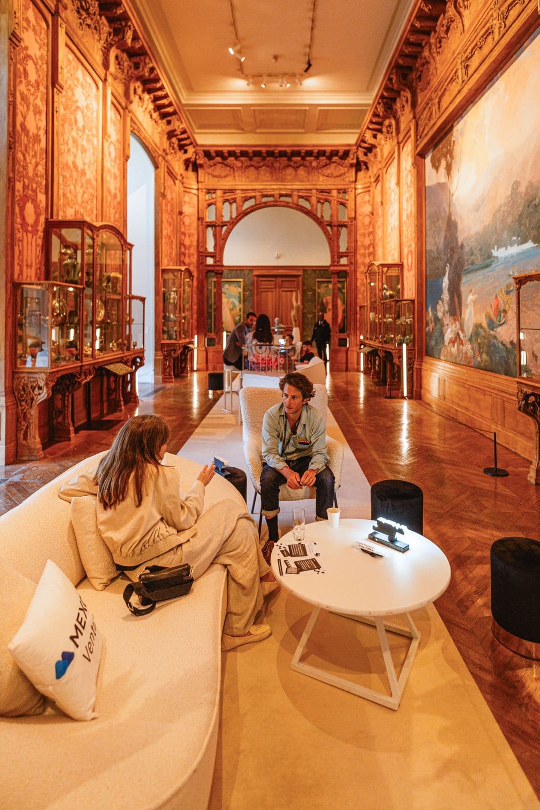 The VIP lounge